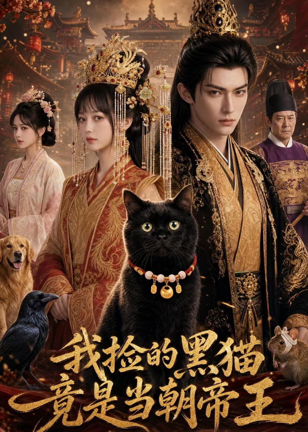 我捡的黑猫竟是当朝帝王(全集)