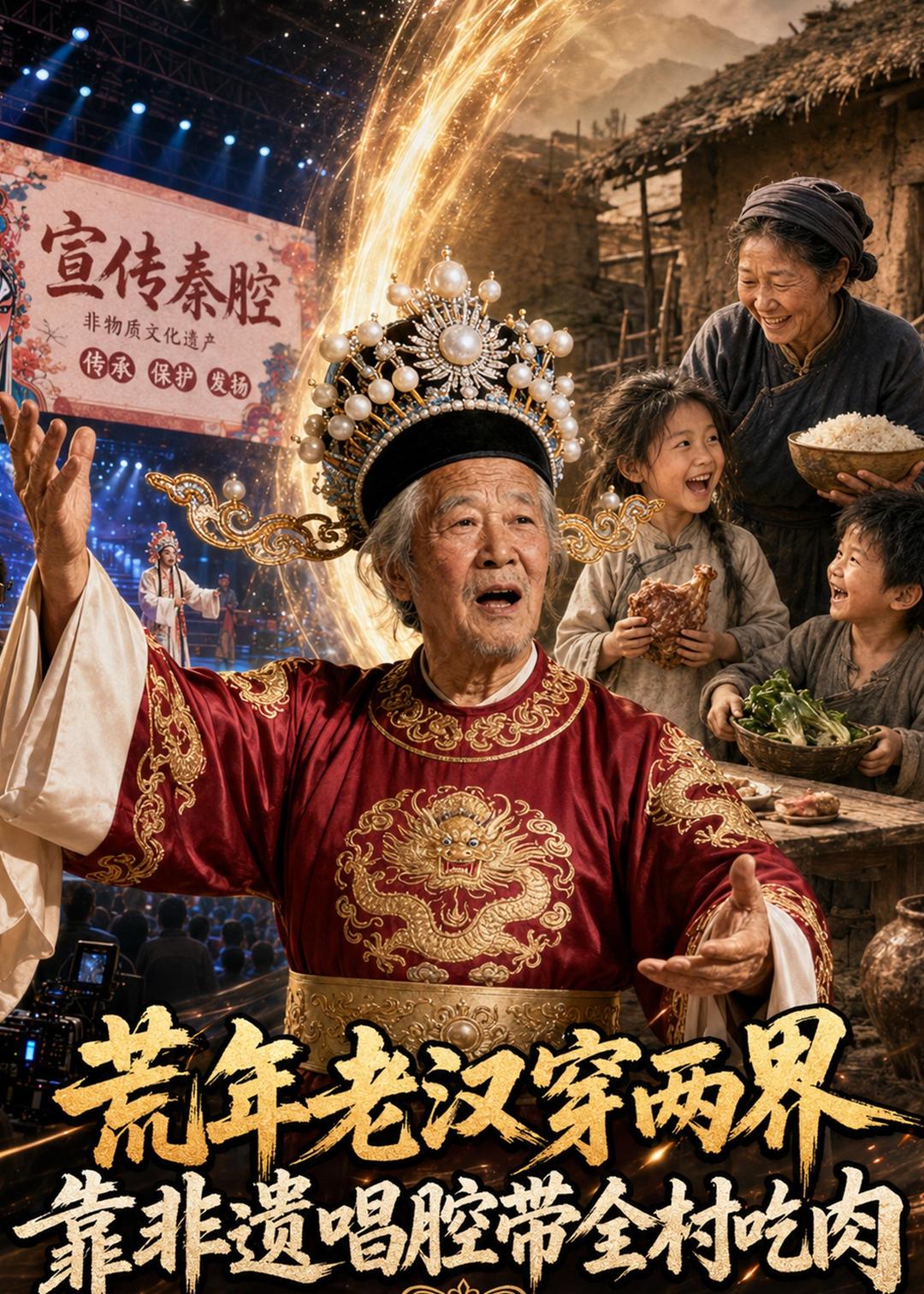荒年老汉穿两界：靠非遗唱腔带全村吃肉(全集)